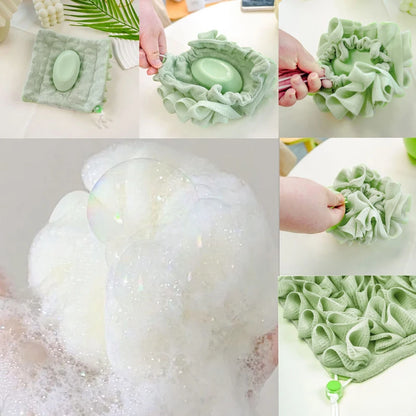 Lufora 2-in-1 Soap Holder Loofah